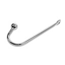 Analkrog i rustfrit stål med kugle i spidsen for intens stimulation, elegant design, glat overflade, diskret emballage 2