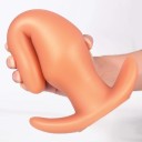 Análny kolík z mäkkého silikónu veľkosť XL 7,8 cm ergonomický tvar diskrétne balenie 2