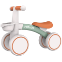 Andador infantil com limite de segurança na direção 135° 25,5x21,9x54,5 cm plástico 4 rodas para bebés e crianças pequenas 3