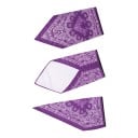 Åndbar ansigt- og halsedisse med trekantet spids og paisley-mønster i universel størrelse til motorcykel, ski og vandreture unisex 25