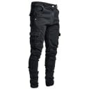 Ανδρικά cargo τζιν Slim Fit Στυλάτα παντελόνια με πολλές τσέπες Σύγχρονα παντελόνια για την πόλη και για ελεύθερο χρόνο Κολλητός σχεδιασμός 4