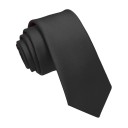 Ανδρική ριγέ επενδεδυμένη γραβάτα 145 x 6 εκ. Κομψή ανδρική γραβάτα με λεπτή επένδυση Στυλάτο αξεσουάρ μόδας για γάμους, συναντήσεις 1