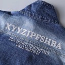 Ανδρική τζιν μπουφάν F1240 4