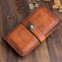 Ανδρικό δερμάτινο πορτοφόλι μεγάλο M663 1