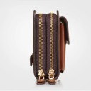 Ανδρικό διπλό δερμάτινο πορτοφόλι M589 1