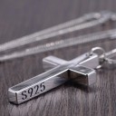 Ανδρικό μενταγιόν σταυρός J193 2