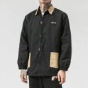 Ανδρικό μπουφάν με κουμπιά F1295 1