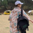 Ανδρικό πουκάμισο με λουλούδια F650 2