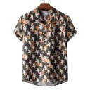 Ανδρικό πουκάμισο με σχέδιο F434 17