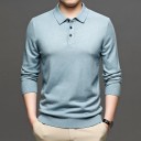 Ανδρικό πουλόβερ με γιακά F244 12