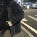 Ανδρικό τζιν μπουφάν F1120 2