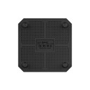 Android TV box Android 16 8K Ultra HD 2 GB RAM 16 GB memoria Rockchip 3518 LAN dual WiFi e Bluetooth 5.4 Telecomando vocale Nero per TV 4