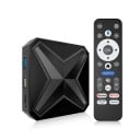Android TV box Android 16 8K Ultra HD 2 GB RAM 16 GB pamięci Rockchip 3518 LAN dual WiFi i Bluetooth 5.4 Pilot głosowy Czarny Do TV 1