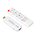 Android TV stick H96 Max Négytípusú Amlogic S905L Android 9.0 2 GB RAM 8 GB tároló 4K felbontás WiFi és Bluetooth Fehér távirányítóval 2