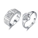 Anéis para casais 2 pcs D1726 6