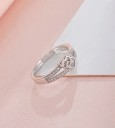 Anel feminino com coração D1216 2