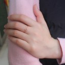 Anel feminino com coração D2067 3