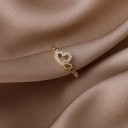 Anel feminino com coração D2283 5