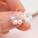 Anel feminino com flor D1756 6