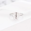 Anel feminino com flor D2884 1