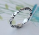 Anel feminino com peixes D3000 2