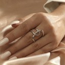 Anel feminino D2439 56