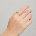 Anel feminino gato D1588 2