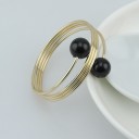 Anelli decorativi per tovaglioli con perle 10 pz 2