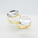 Anelli per tovaglioli a forma di anello 4 pezzi 1