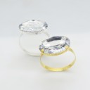 Anelli per tovaglioli a forma di anello 4 pezzi 5