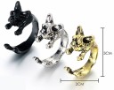 Anello da donna con cane J1844 3