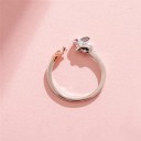 Anello da donna con coniglio 5