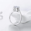 Anello da donna con cuore D1872 3