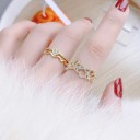 Anello da donna con cuore D2193 2