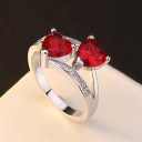 Anello da donna con cuore D2271 5