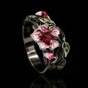 Anello da donna con fiori 1