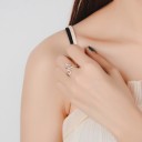 Anello da donna gatto D1356 6