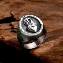 Anello da uomo con cuore 2