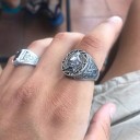 Anello da uomo con lupo 2