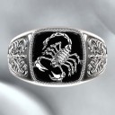 Anello da uomo con scorpione 1
