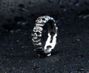 Anello da Uomo Teschi in Metallo 2