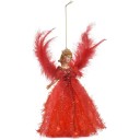 Ange décoratif avec plumes 4