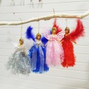 Ange décoratif avec plumes 2