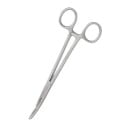 Angelzange aus Edelstahl mit gebogener Spitze zum Entfernen von Haken 14 cm Stabile Angelzange mit ergonomischem Griff Langlebige Zange zum Entfernen 1