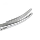 Angelzange aus Edelstahl mit gebogener Spitze zum Entfernen von Haken 18 cm Stabile Angelzange mit ergonomischem Griff Langlebige Zange zum Entfernen 3