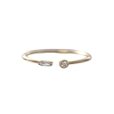 Anillo abierto de mujer 1 mm Tamaño ajustable Piedra de 2 mm Elegante anillo delgado para mujeres joyería minimalista fina 2