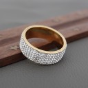 Anillo de boda para mujer con piedras J1222 6