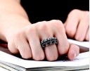 Anillo de calavera para hombre 2