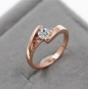 Anillo de compromiso con circonita 4