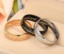 Anillo de hombre de El Señor de los Anillos J2228 plateado